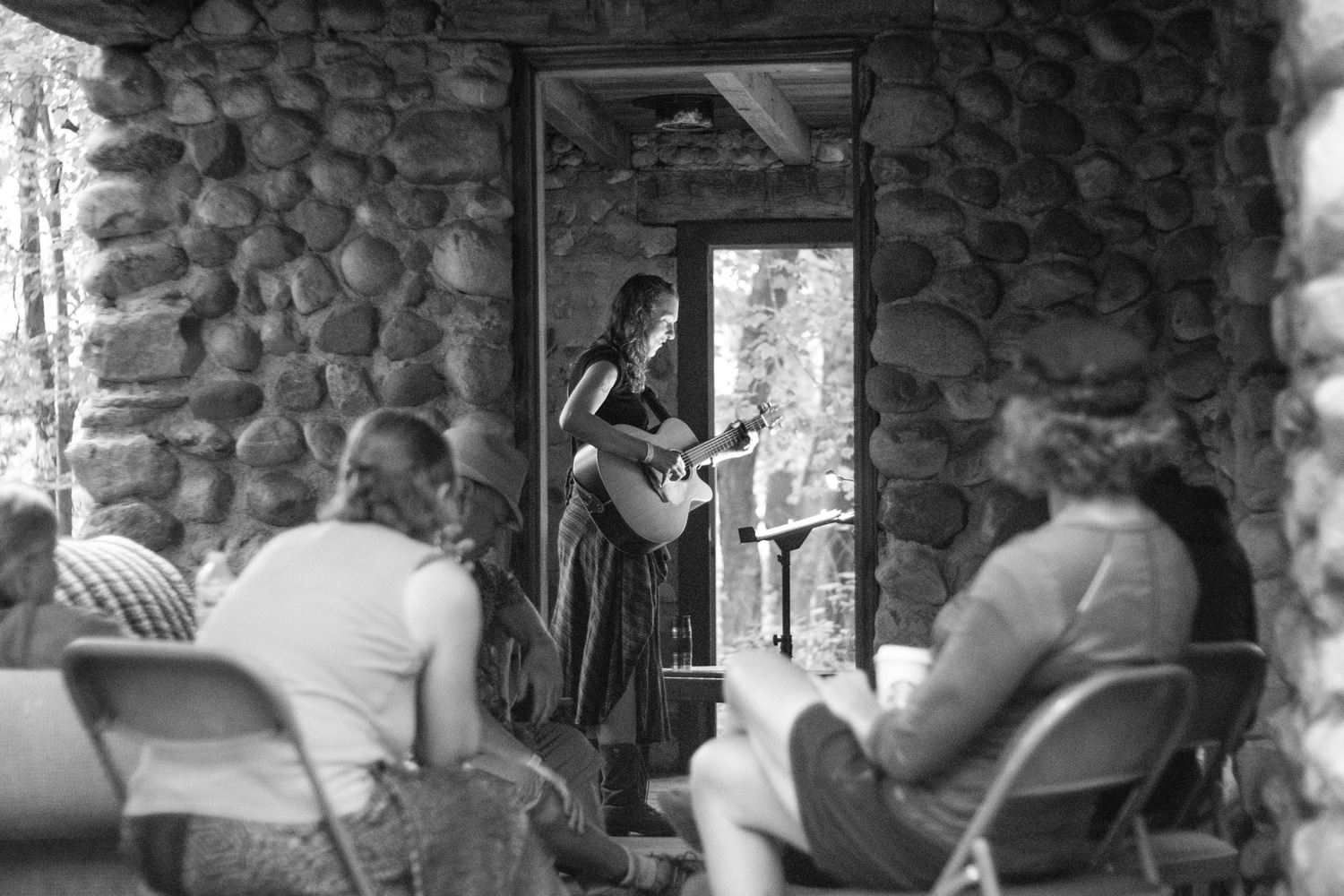 Audra Kubat performing live