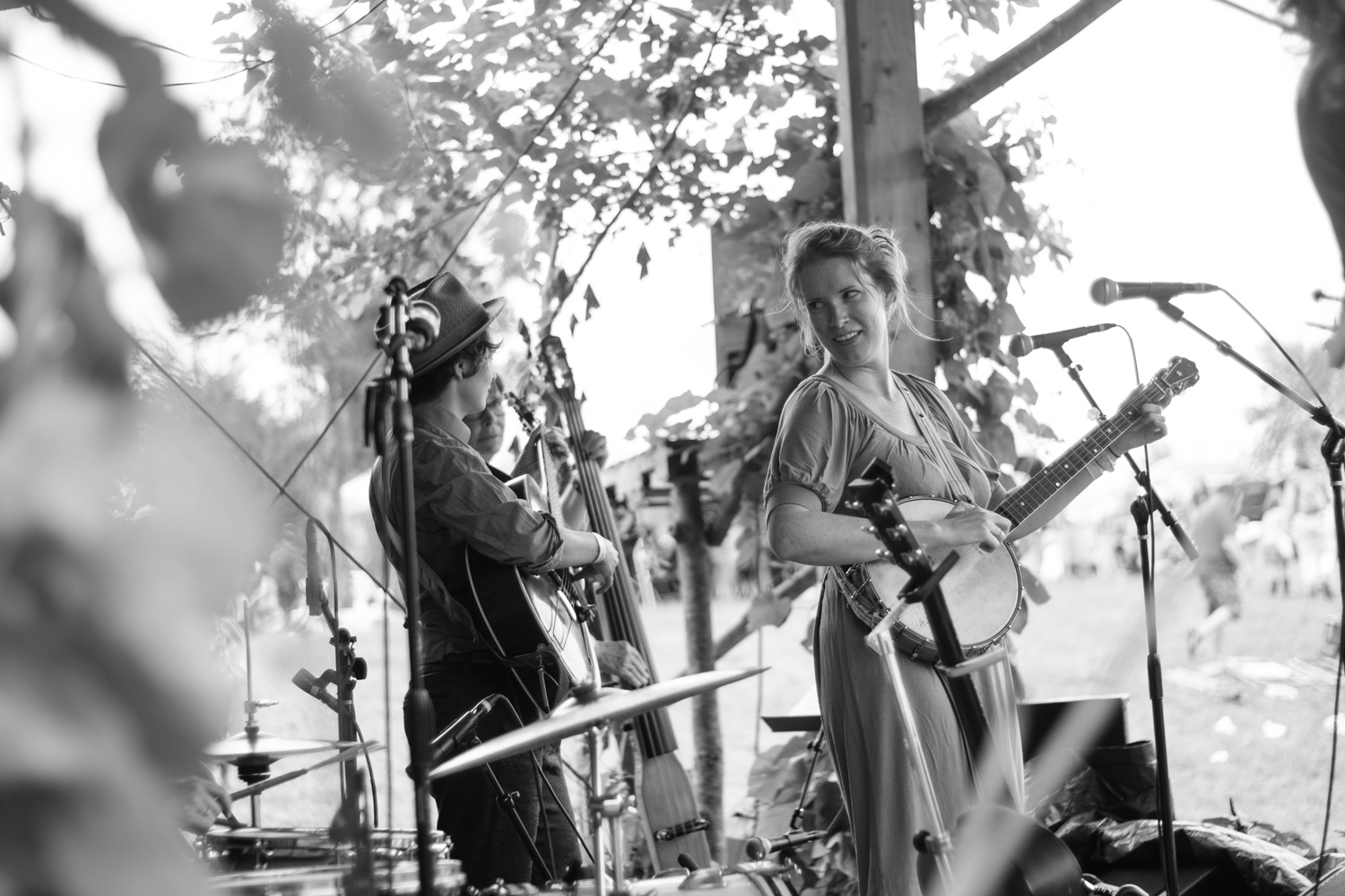 Nathalie Mae performing live